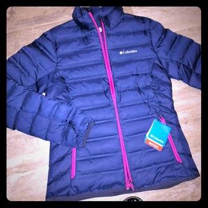 Navy blue Columbia jacket